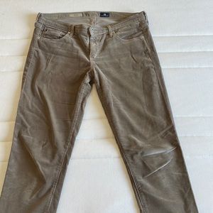 AG Stevie Skim Straight Corduroy Pant